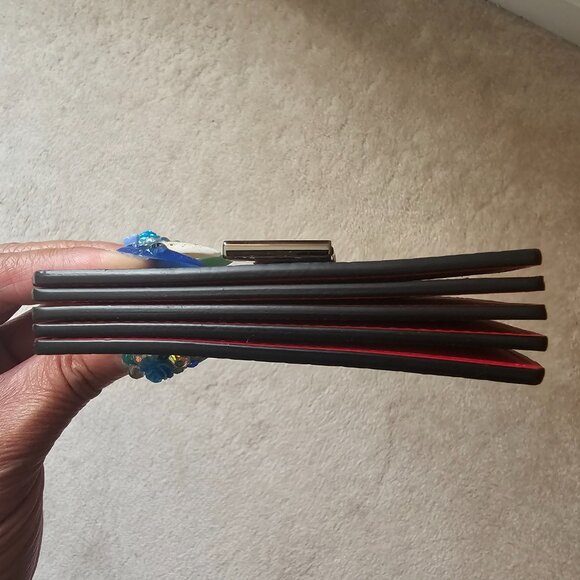 Christian Louboutin Black Key & Card Holder - Picture 8 of 8